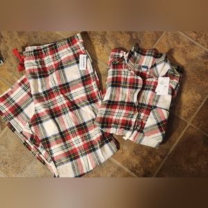 Old Navy Flannel Pajama Set